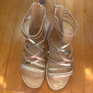 Cat and jack girls sandals size 2